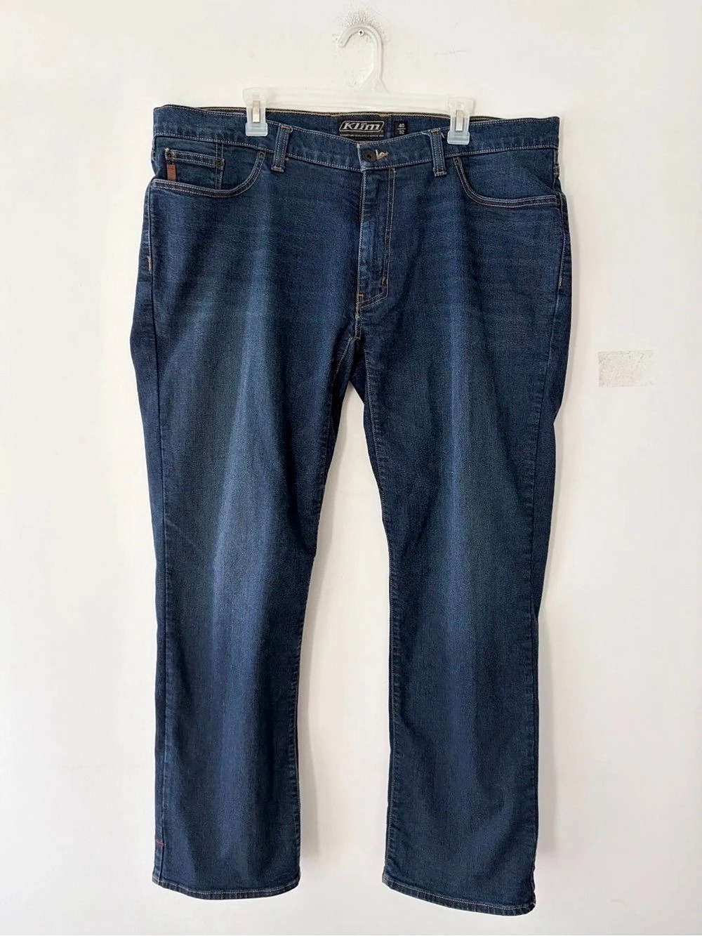 Klim K Forty 2 Straight Men's Blue Jeans Waist 40 Like New